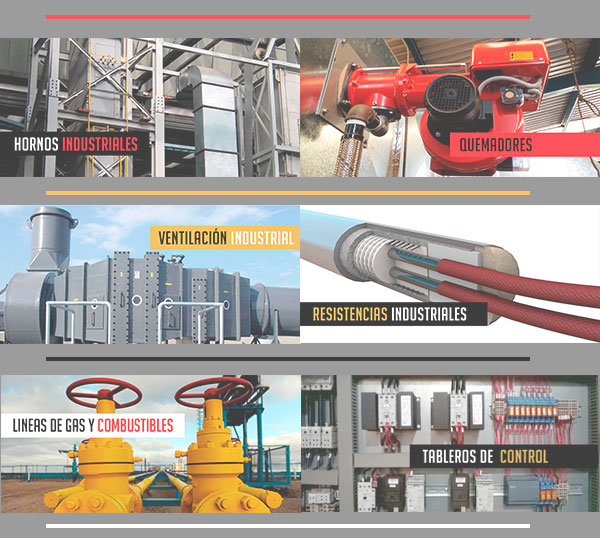 Hornos Resistencias Ventiladores Quemadores Industriales